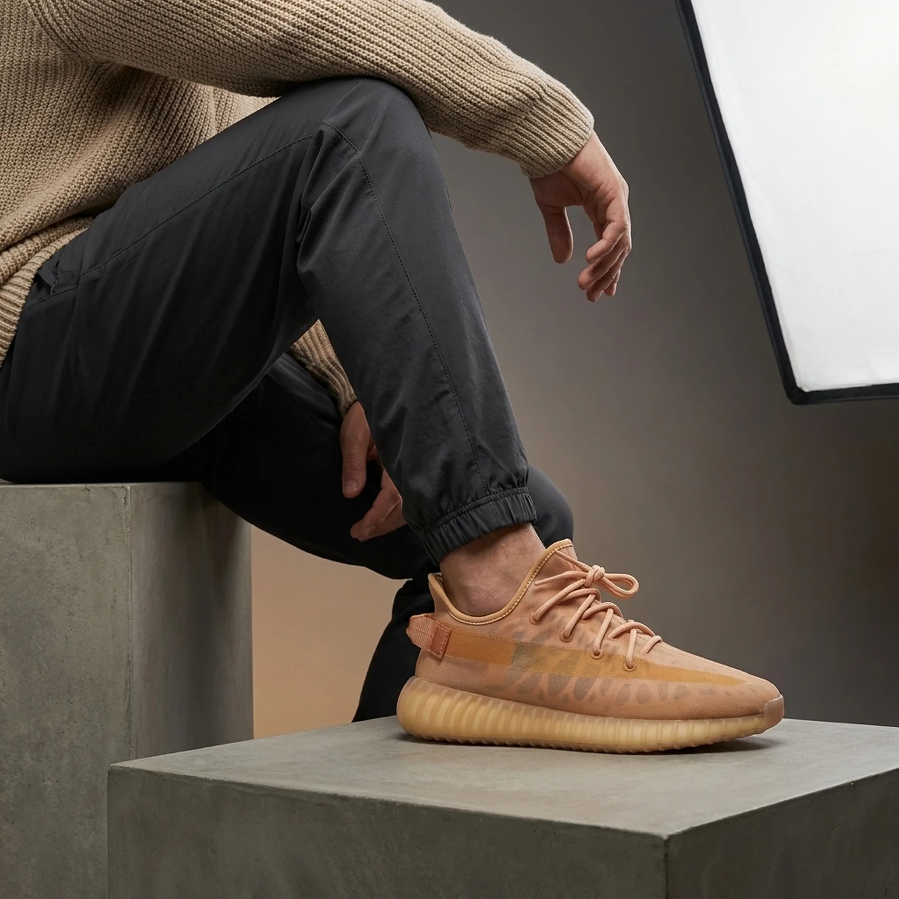 adidas Men's Yeezy Boost 350 V2 'Mono Clay'