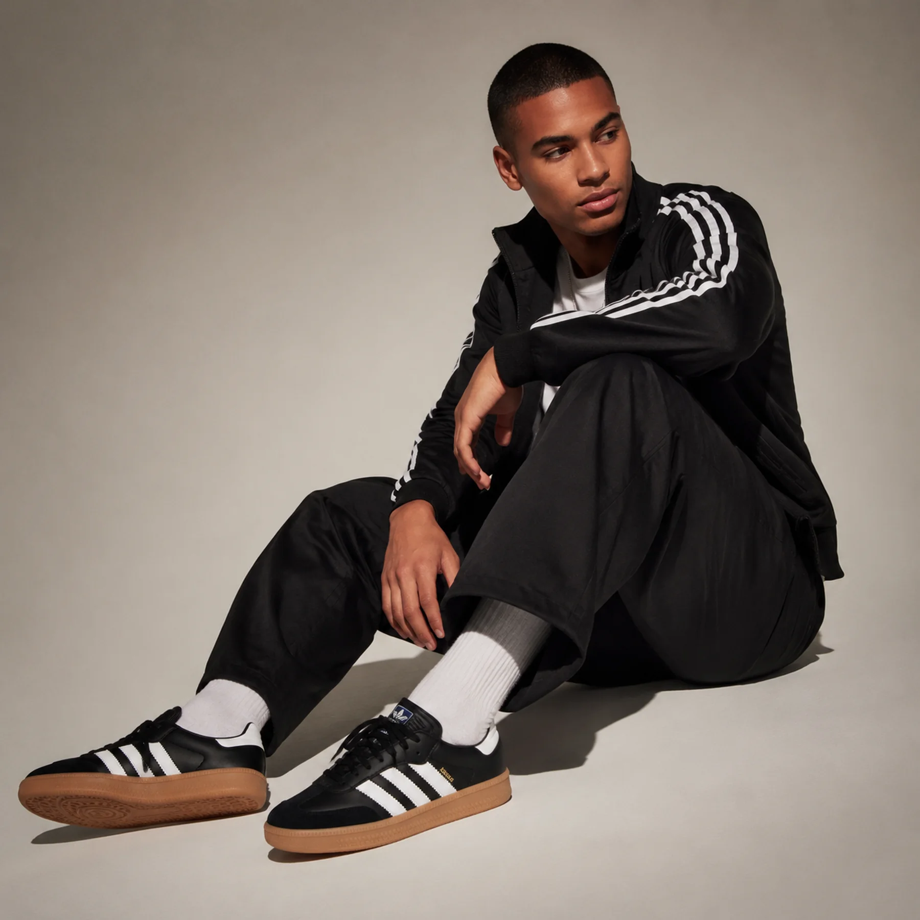 Adidas Samba XLG 'Black White Gum'