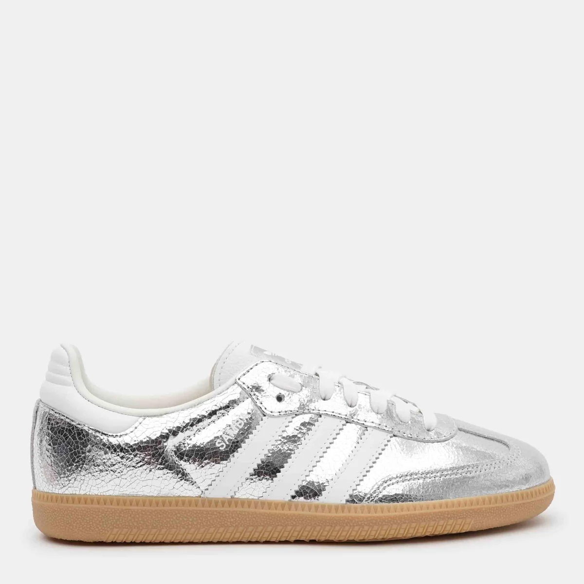 Adidas Wmns Samba OG 'Cracked Metallic Pack - Silver' — Взуття