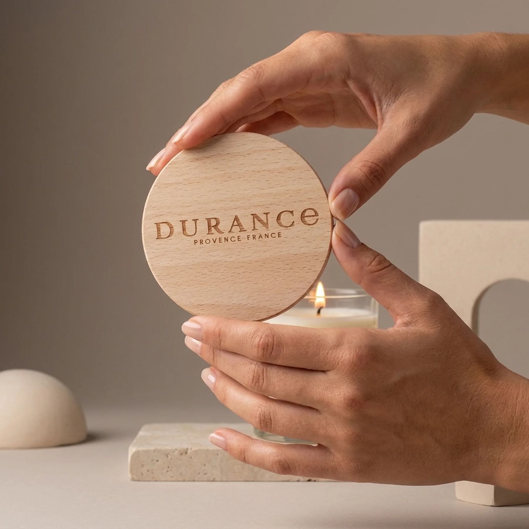Аксессуар Durance Wooden Cover For 180 Candles