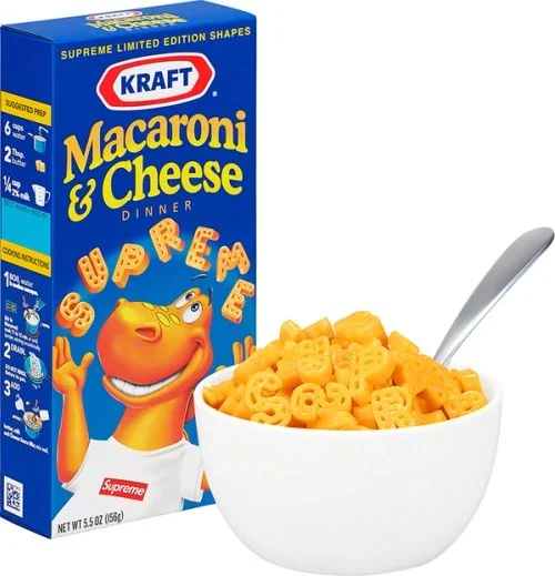 Аксесуар Supreme Kraft Macaroni & Cheese (SS22)