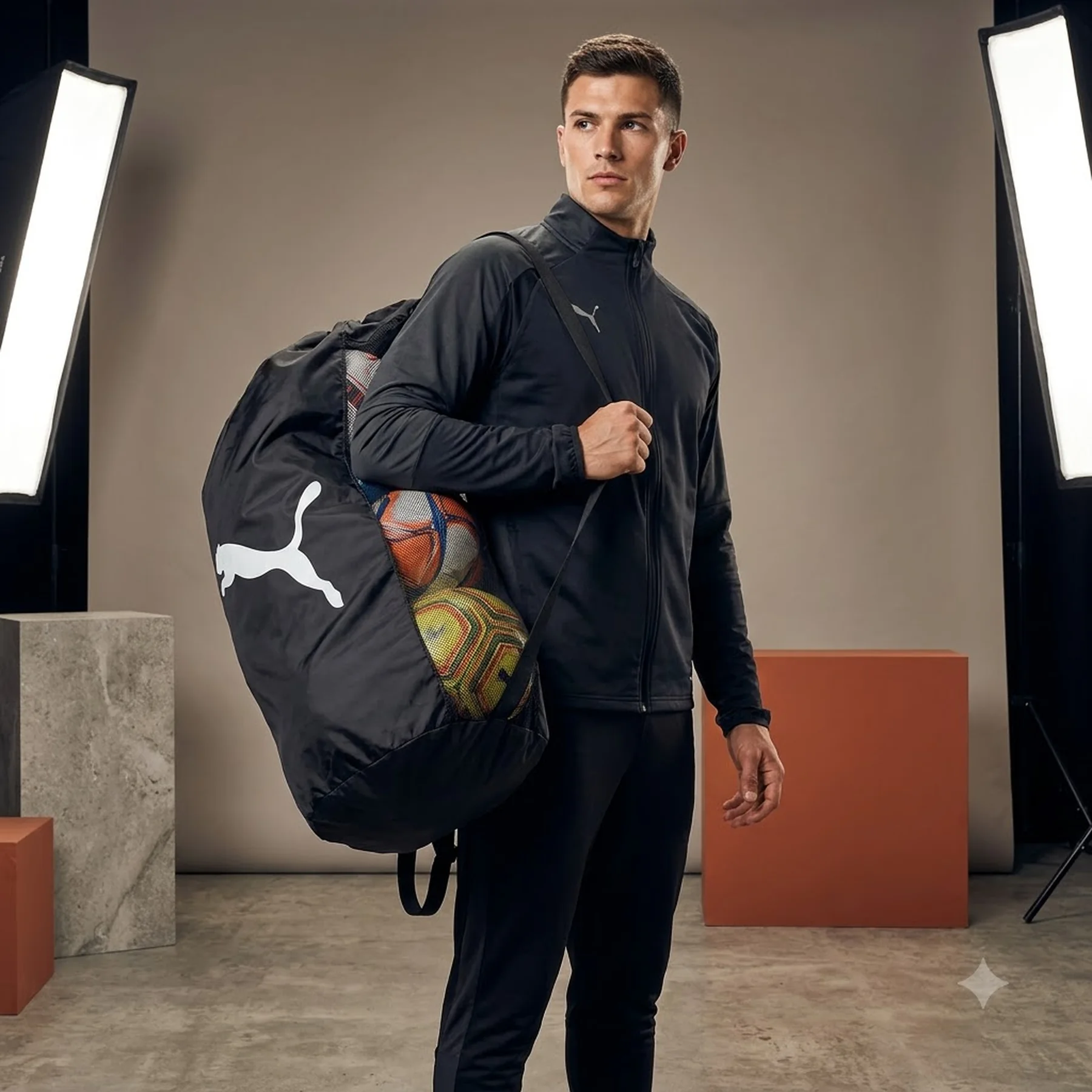 Аксесуари для тренувань Puma Team Ballsack (16) (072376-01)