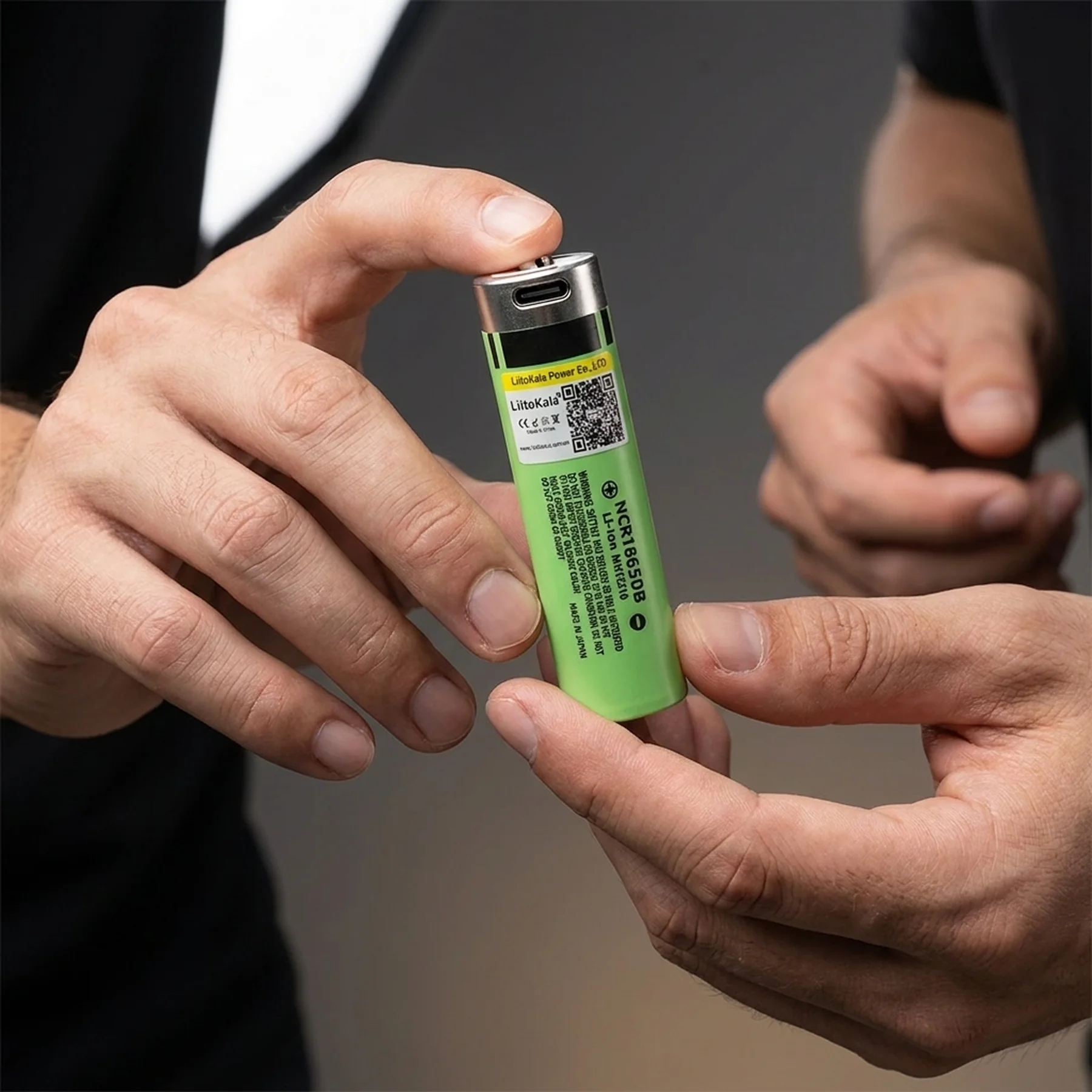 Акумулятор LiitoKala Lii-USB-34B 18650 3400mah