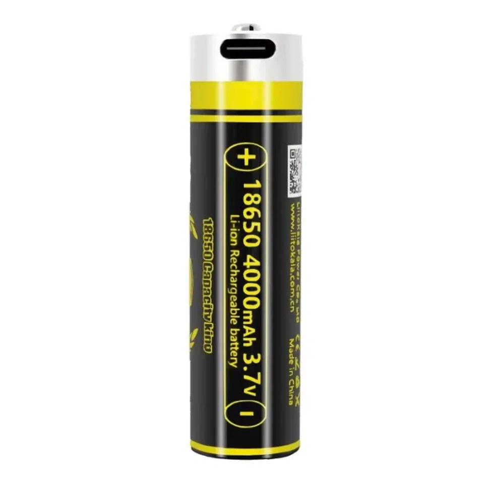 Акумулятор LiitoKala USB-King4000 18650 на 4000 mAh з USB — Аксесуари