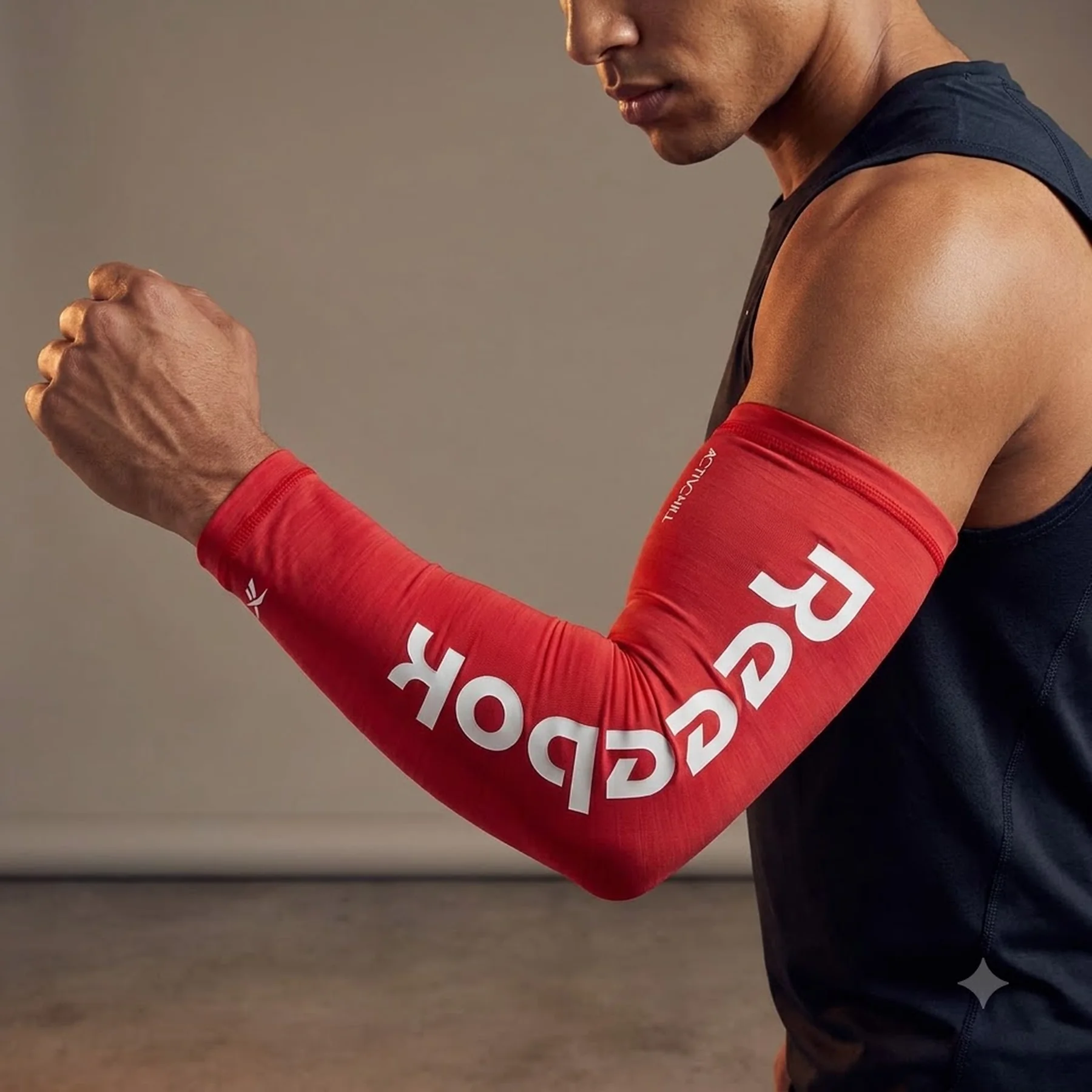 Нарукавники Reebok ACTIVCHILL Arm Sleeves червоний M (RASL-13024RD)