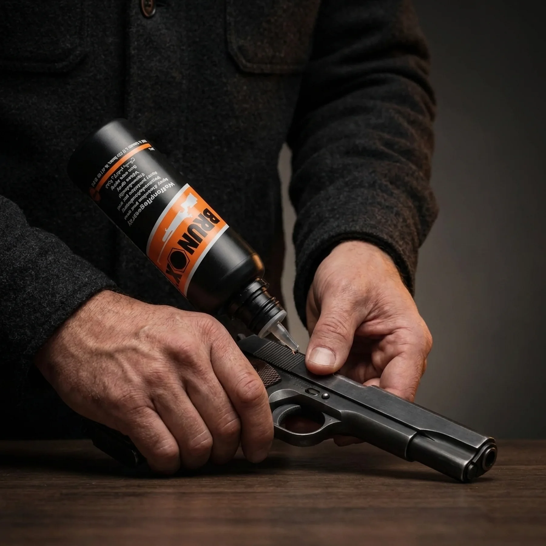 Антикорозійний захист і мастило для зброї, крапельний дозатор Brunox Gun Care 100ml