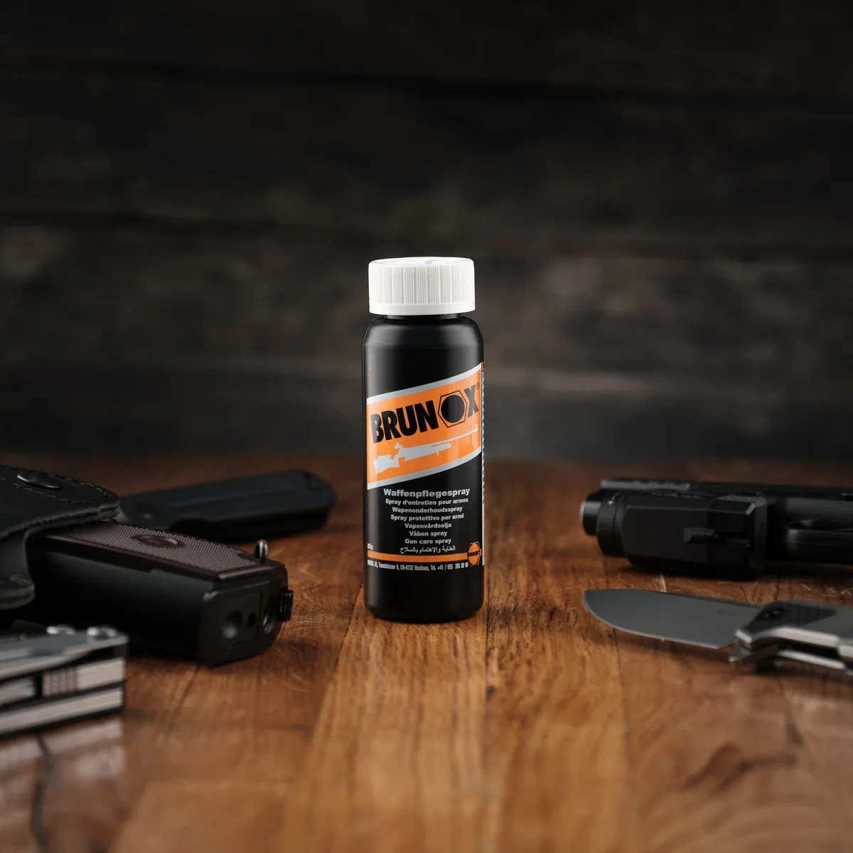 Антикорозійний захист і мастило для зброї, крапельний дозатор Brunox Gun Care 100ml
