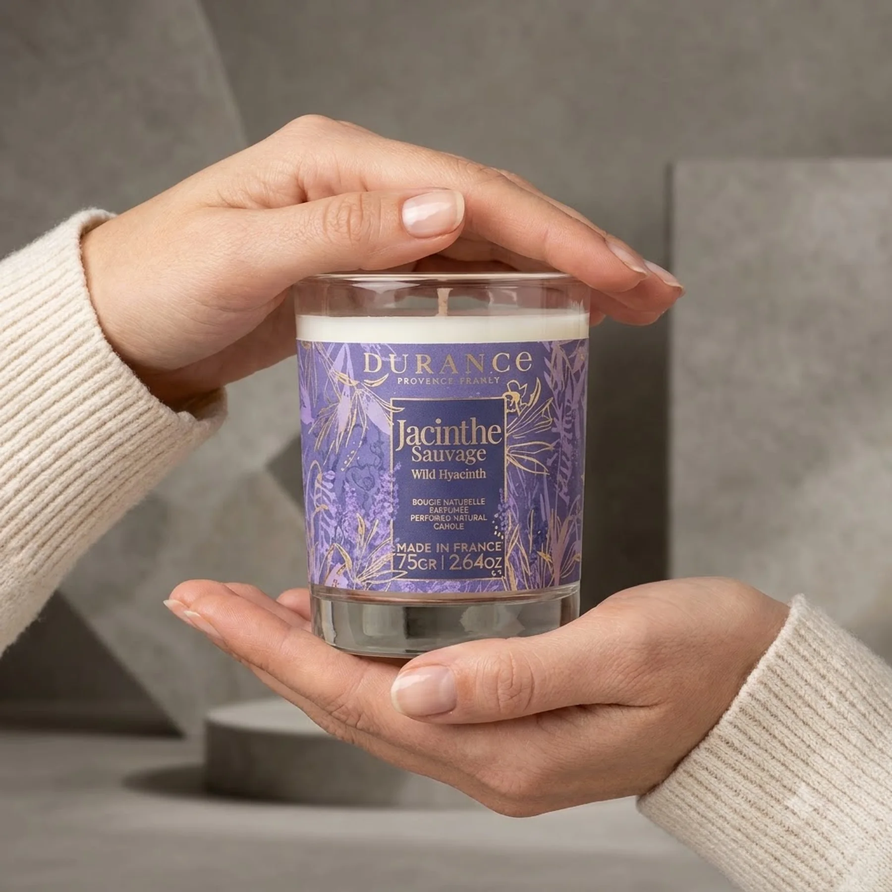 Свеча ароматическая Durance Perfumed Handcraft Candle Mini Гиацинт