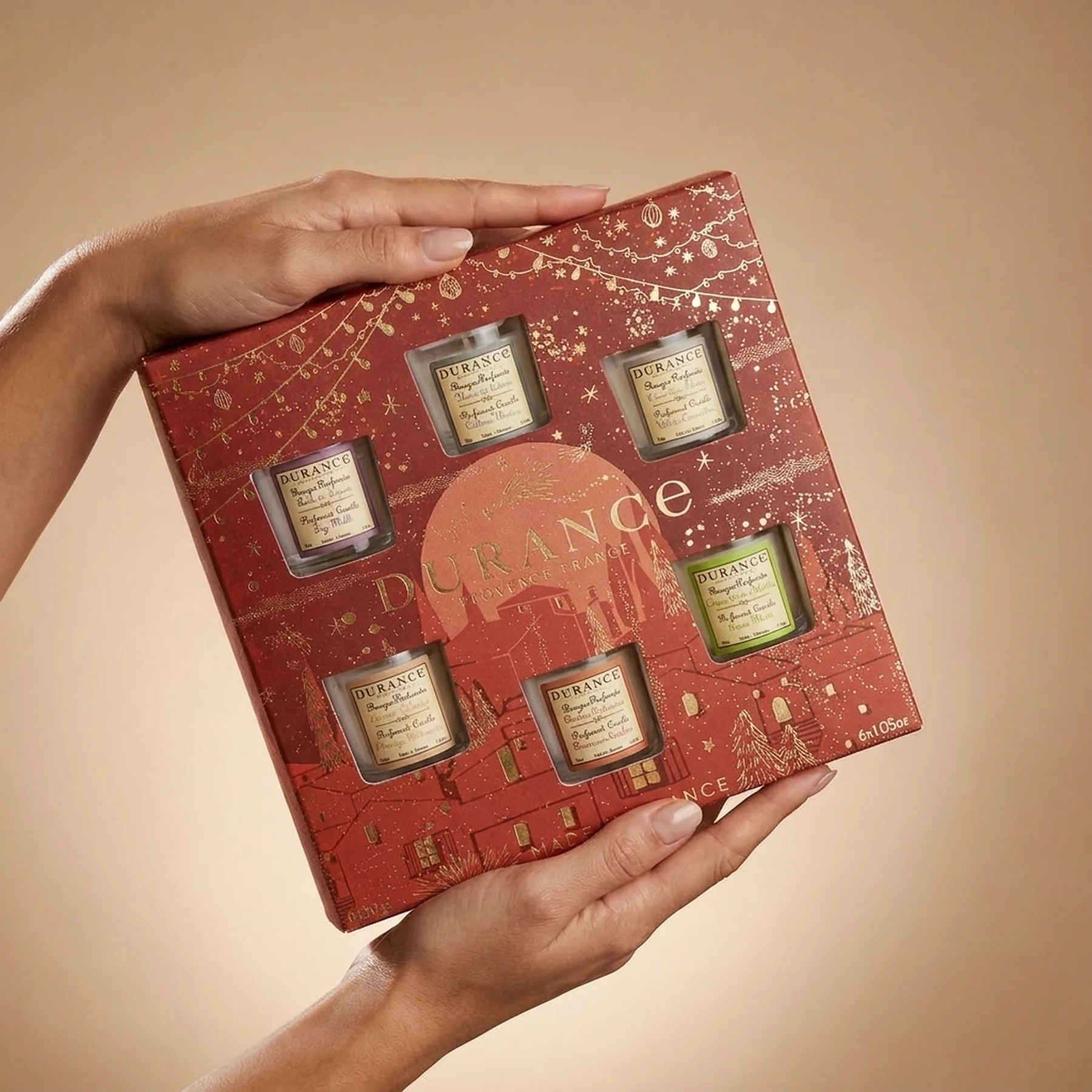 Ароматический набор Durance Coffret Bougies Decouverte Noël 6 шт * 30 мл