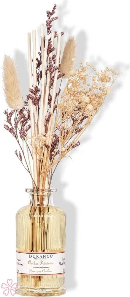 Ароматический набор Durance Diffuseur Fleurs Sechees 95 мл Дорогоцінний бурштин