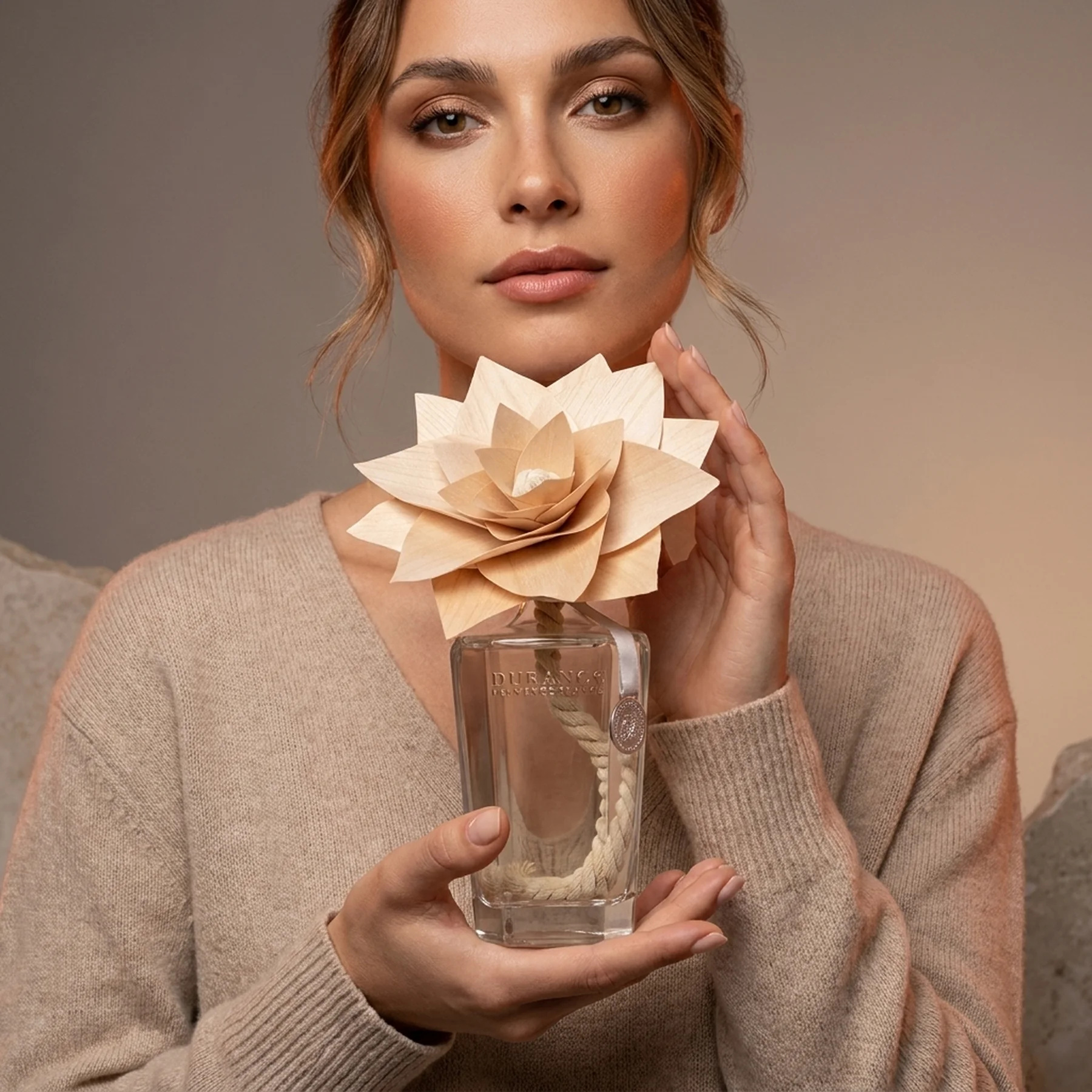 Ароматический набор Durance Grande Fleur Parfumee 500 мл Квіти бавовни