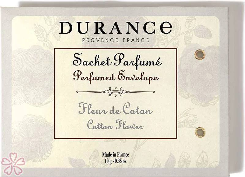 Конверт ароматный Durance Scent Envelope 10 г Квіти бавовни — фото 2