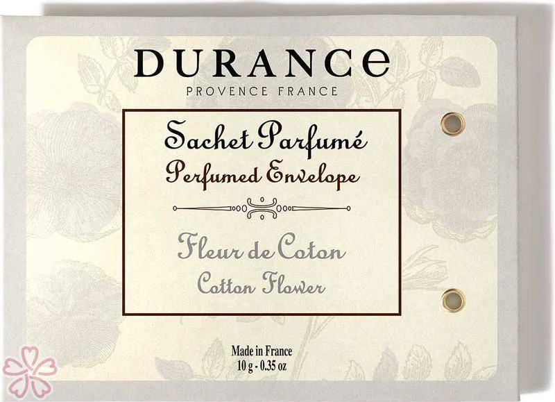 Конверт ароматный Durance Scent Envelope 10 г Квіти бавовни