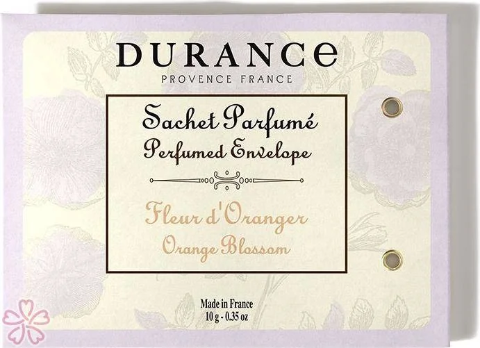 Конверт ароматный Durance Scent Envelope Апельсиновий цвіт (Оновлений)