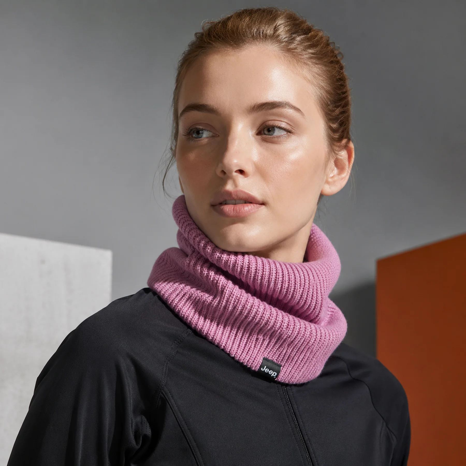 Баф JEEP RIBBED TRICOT NECKWARMER J22W