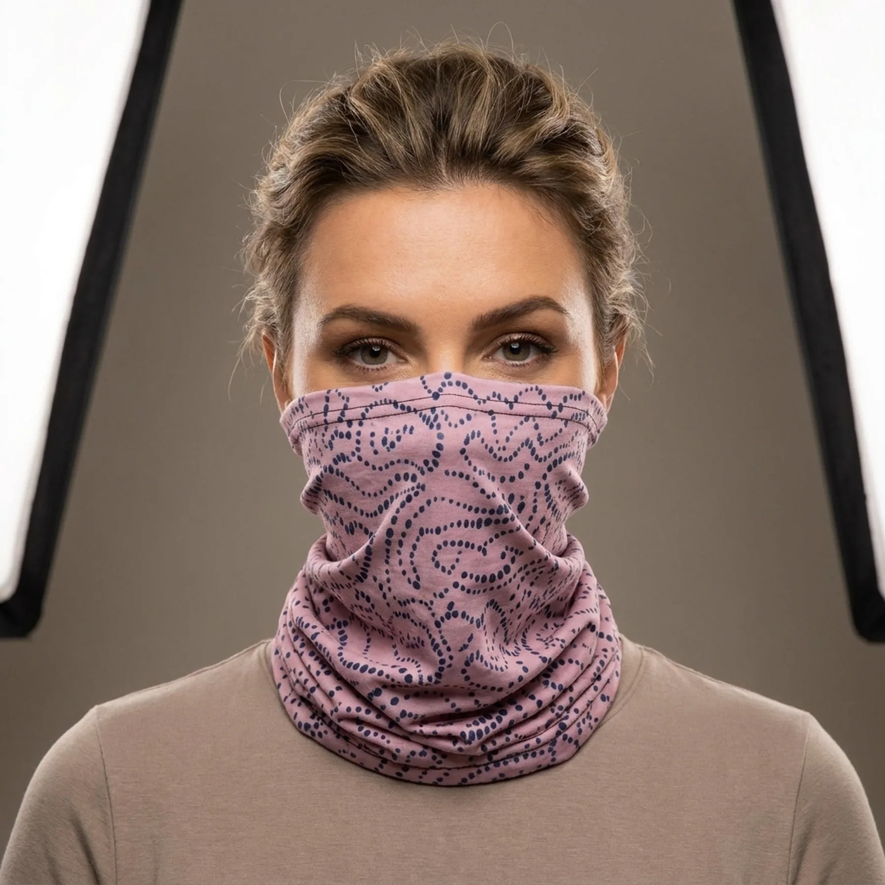 Бафф BUSBY - ADULT FACE COVERING UAHSSCTR0007-ORDANANCE MAP PRINT Trespass TU Розовий
