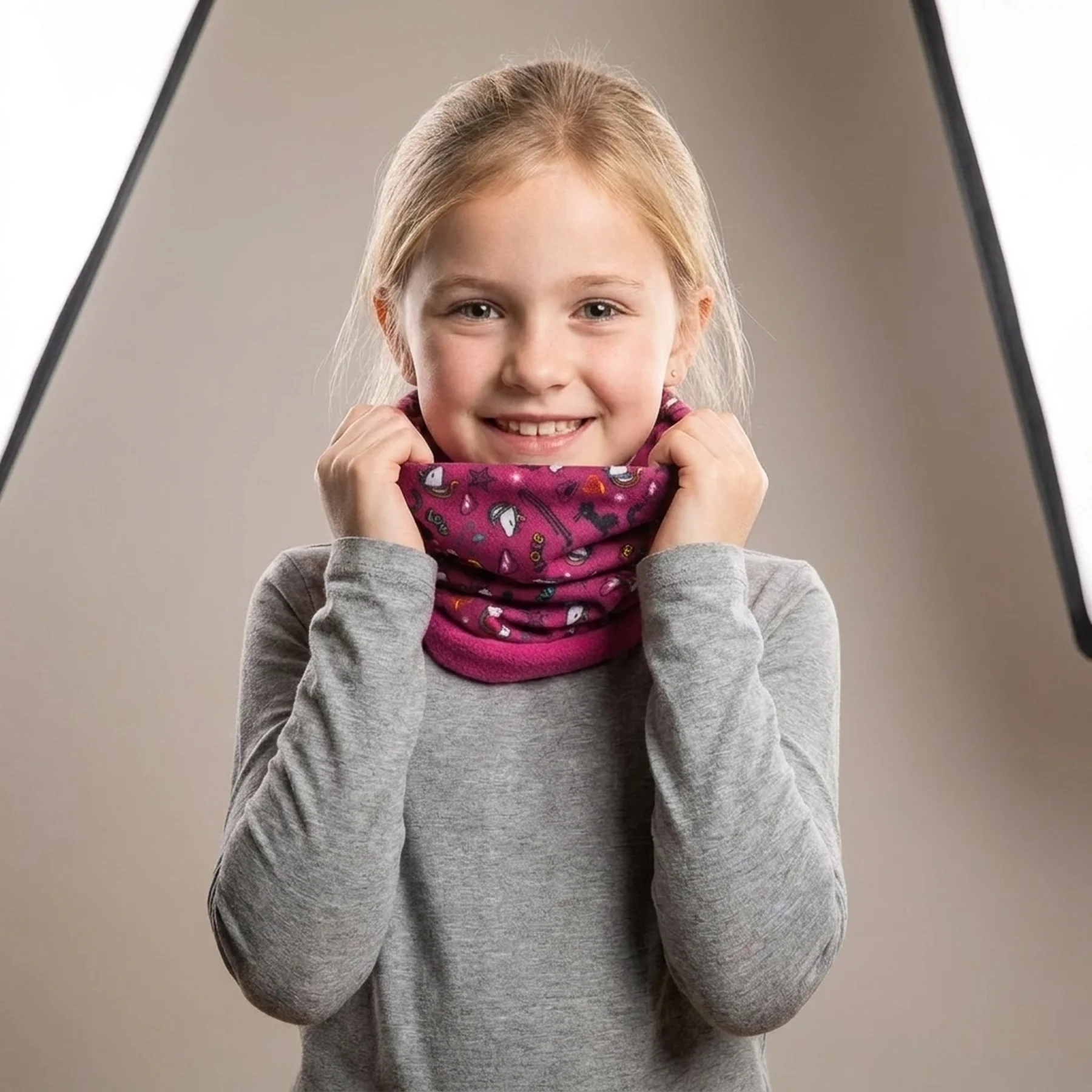 Бафф CALLAGHAN - KIDS NECKWARMER UCHSSCN20001-UNICORN PRINT Trespass TU Розовий