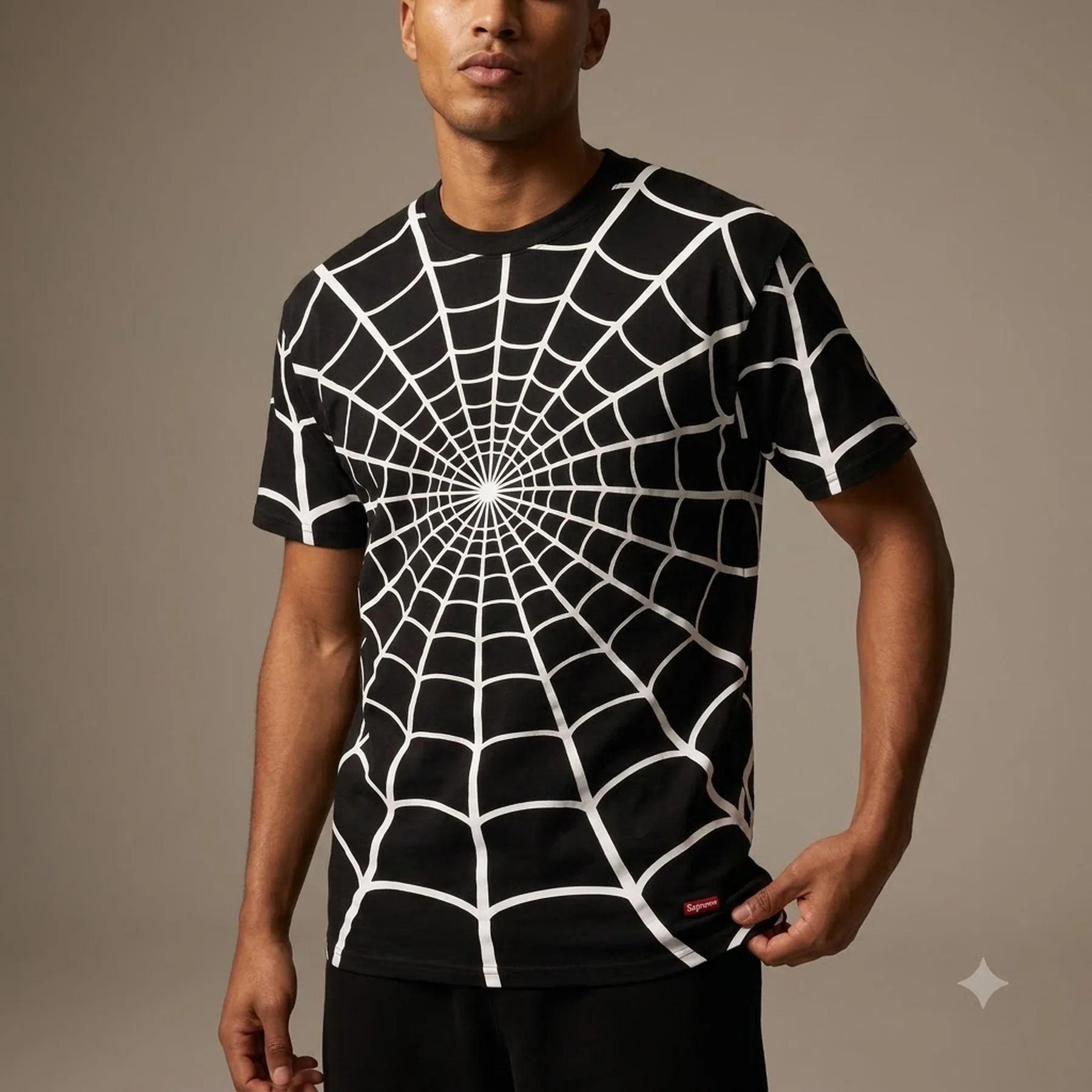 Футболки Supreme/Hanes Spider-Man Tagless Tees (2 Pack) 'Black'