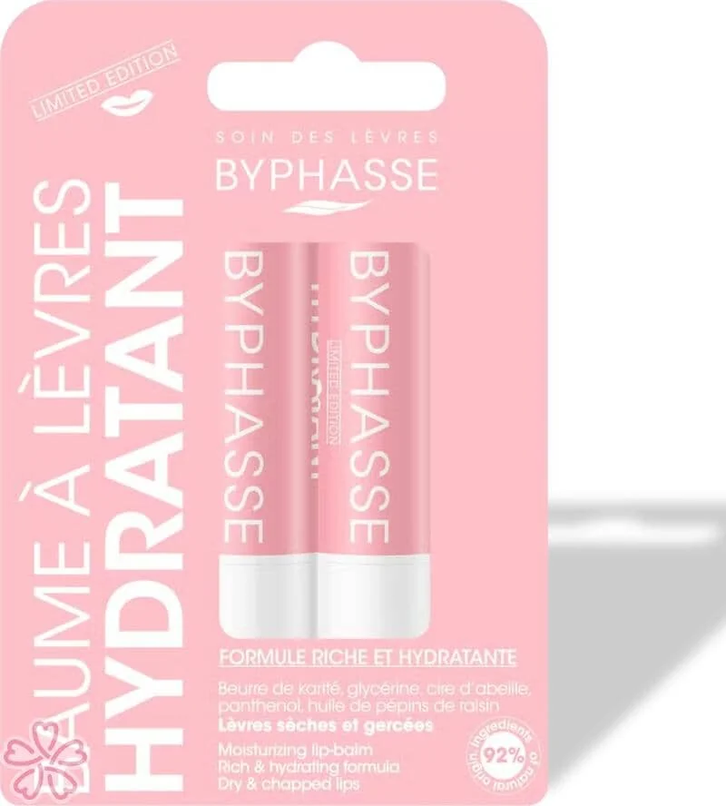 Бальзам для губ Byphasse Moisturizing Lip Balm 4.8 г 2 х 4.8г