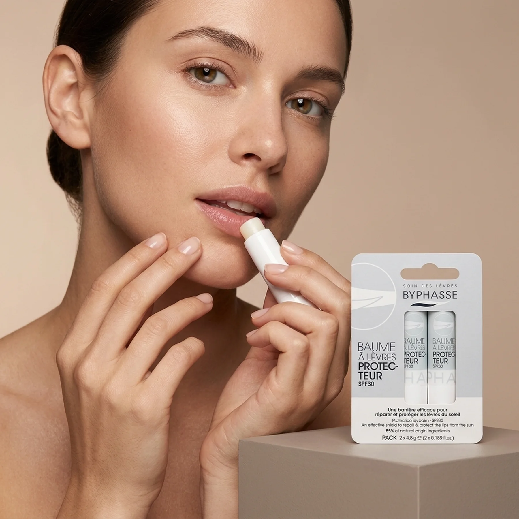 Бальзам для губ Byphasse Protection Lip Balm 4.8 г 2 x 4.8 г