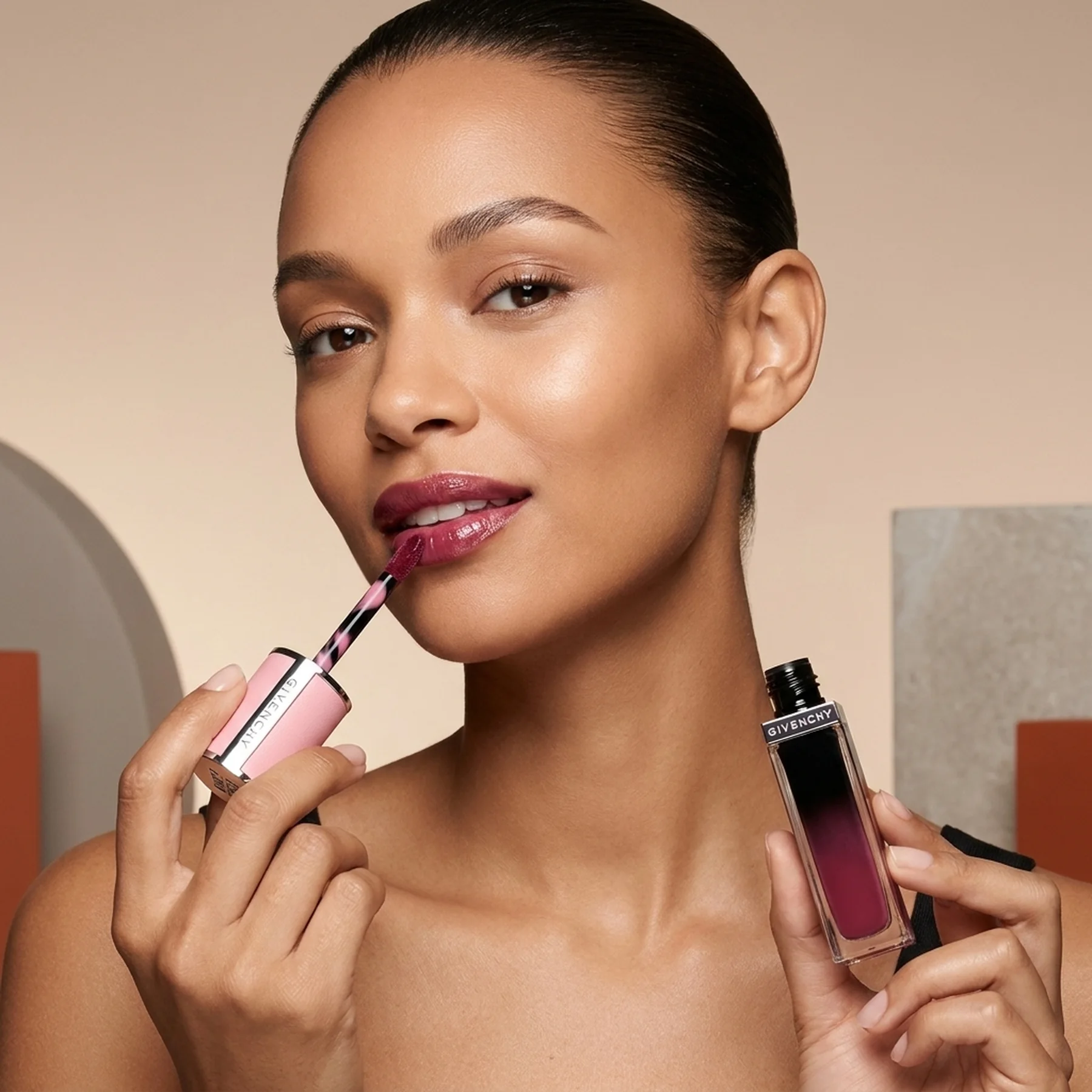 Бальзам для губ Givenchy Rose Perfecto Liquid Lip Balm 6 мл 011 BLACK PINK