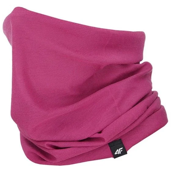 Бандана 4FSS23ABDAU021-55S 4F ONE SIZE Малиновий