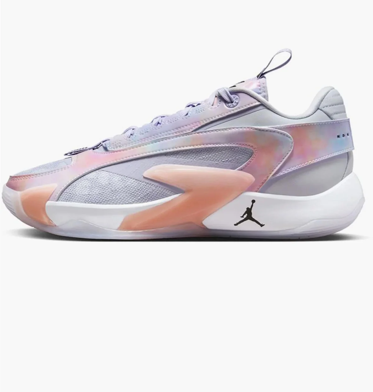 Баскетбольні кросівки чоловічі Jordan Luka 2, Football Grey/Black-Oxygen Purple (DX8733-005)