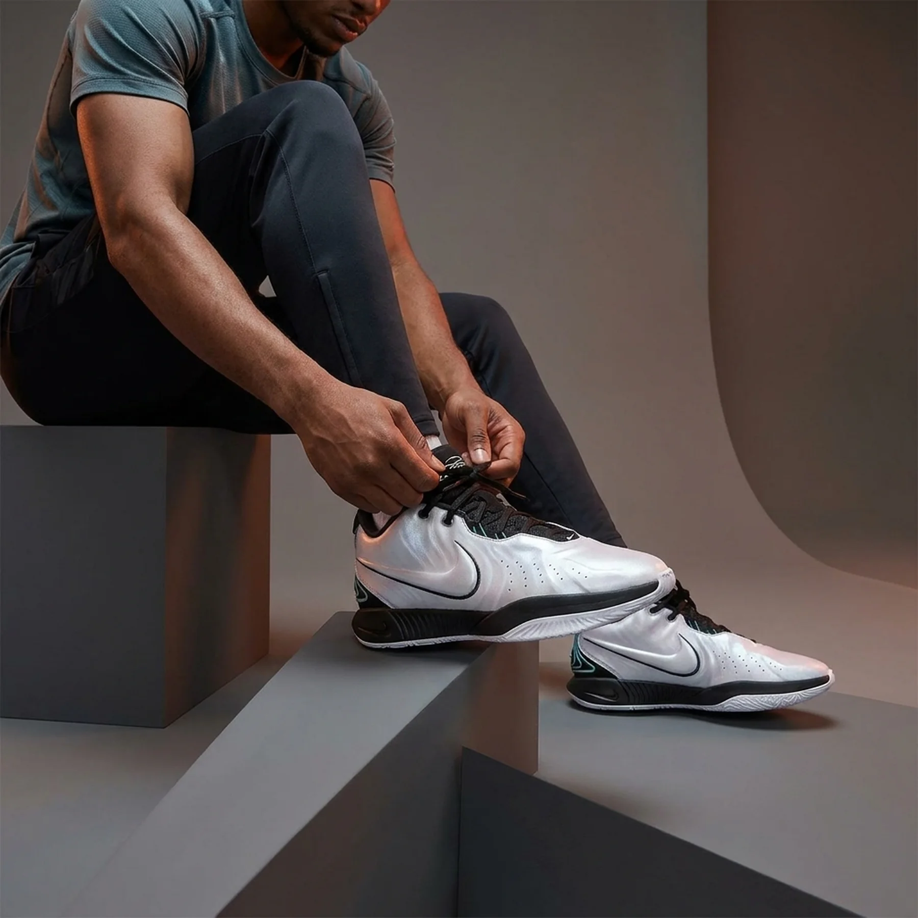 Баскетбольні кросівки чоловічі Nike Zoom Lebron 21 Conchiolin (HF5841-100)