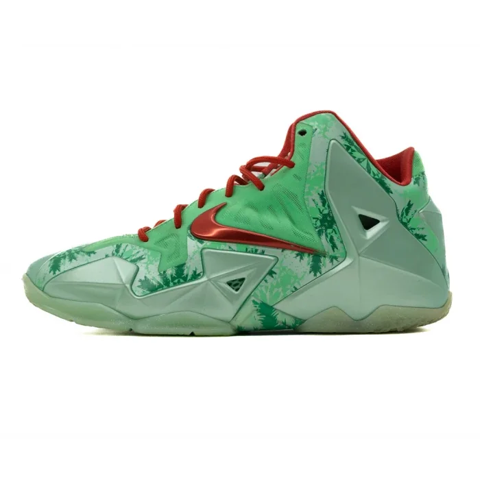 Баскетбольні кросівки жіноче Nike Lebron 11 Christmas (Gs) (621712-301)