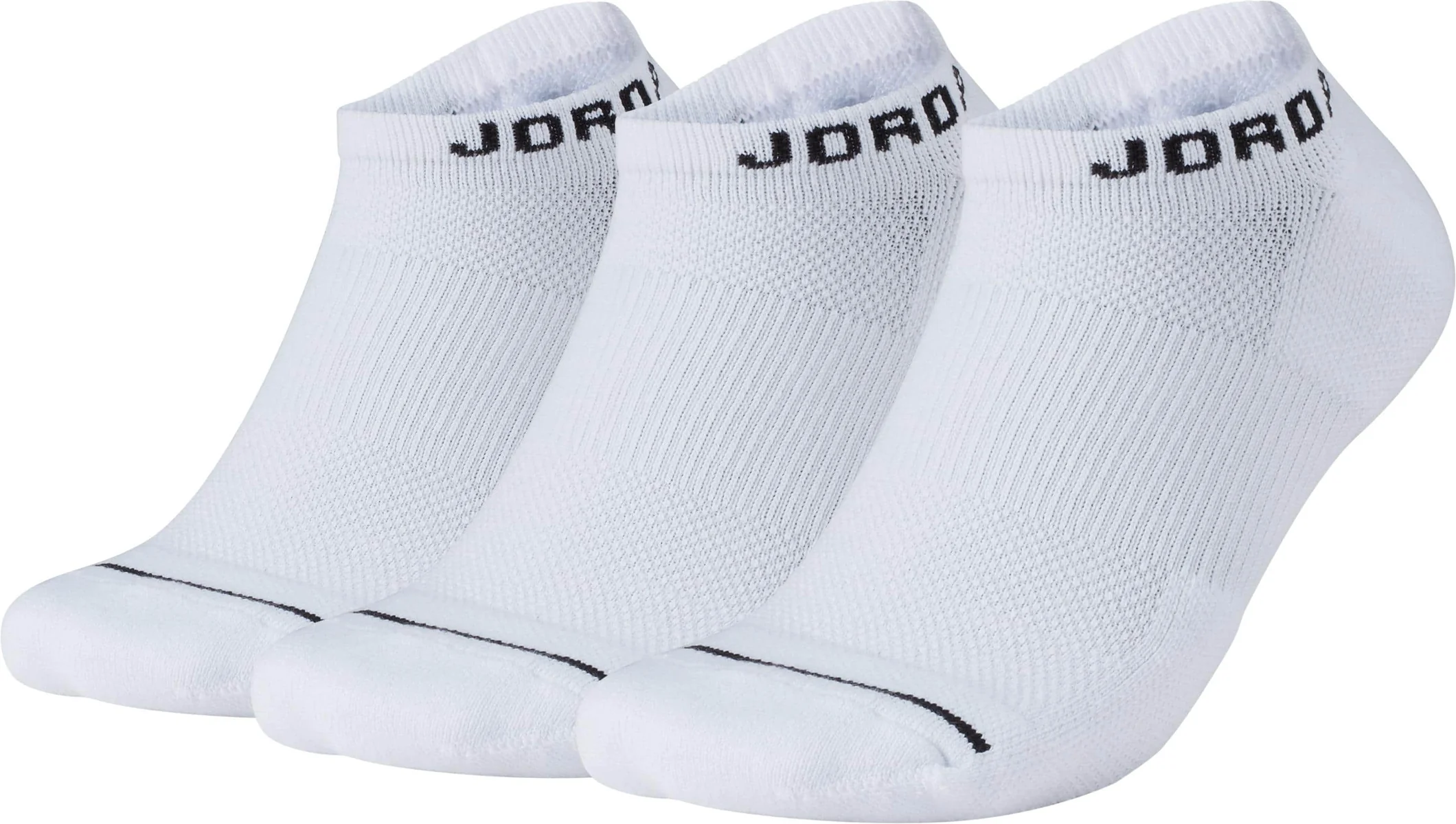 Баскетбольні шкарпетки (3 пари) Jordan Jumpman Dri-Fit No-Show 3PPK