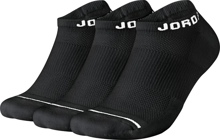 Баскетбольні шкарпетки (3 пари) Jordan Jumpman Dri-Fit No-Show 3PPK