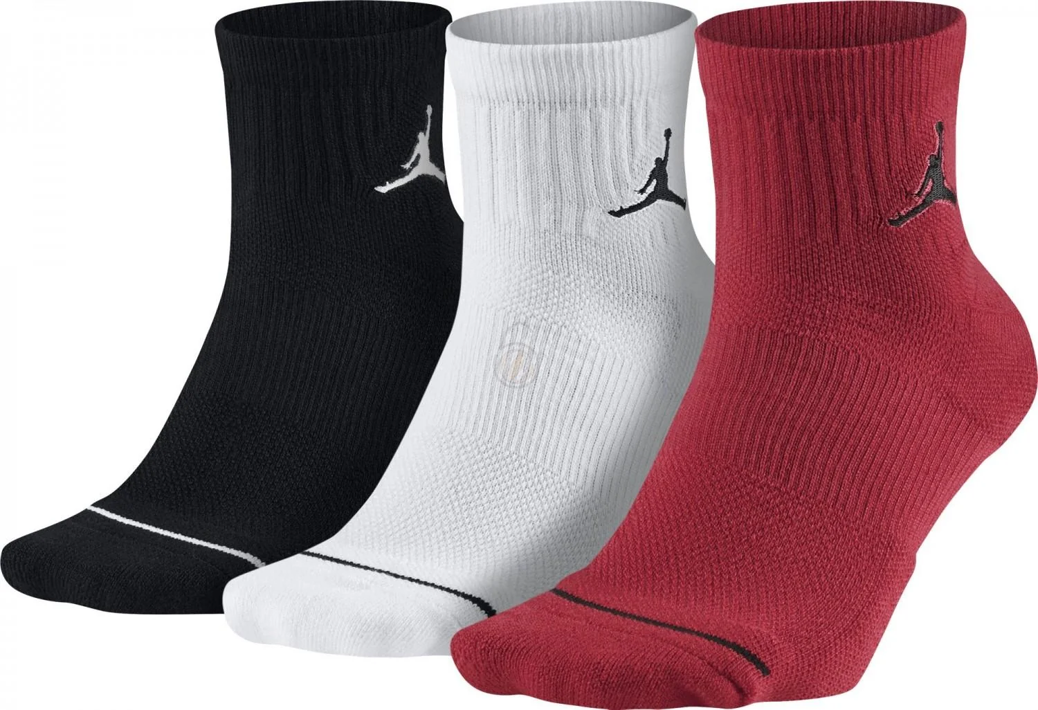 Баскетбольні шкарпетки (3 пари) Jordan Jumpman Quarter Dri-Fit 3PPK