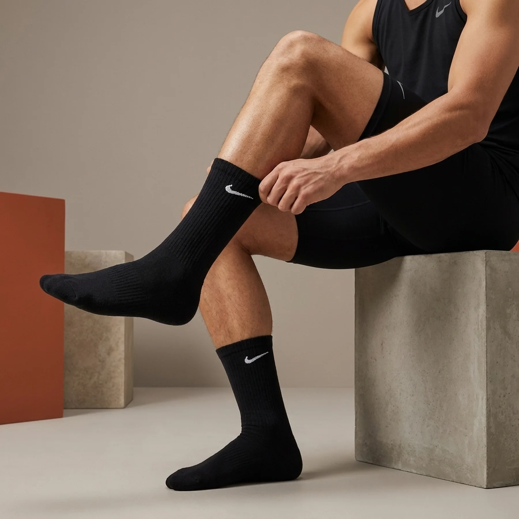 Баскетбольні Шкарпетки Nike Everyday Plus Cushioned