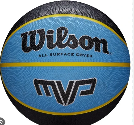 Баскетбольний м'яч Wilson Mvp 275 Blue/Black (WTB9017XB05)