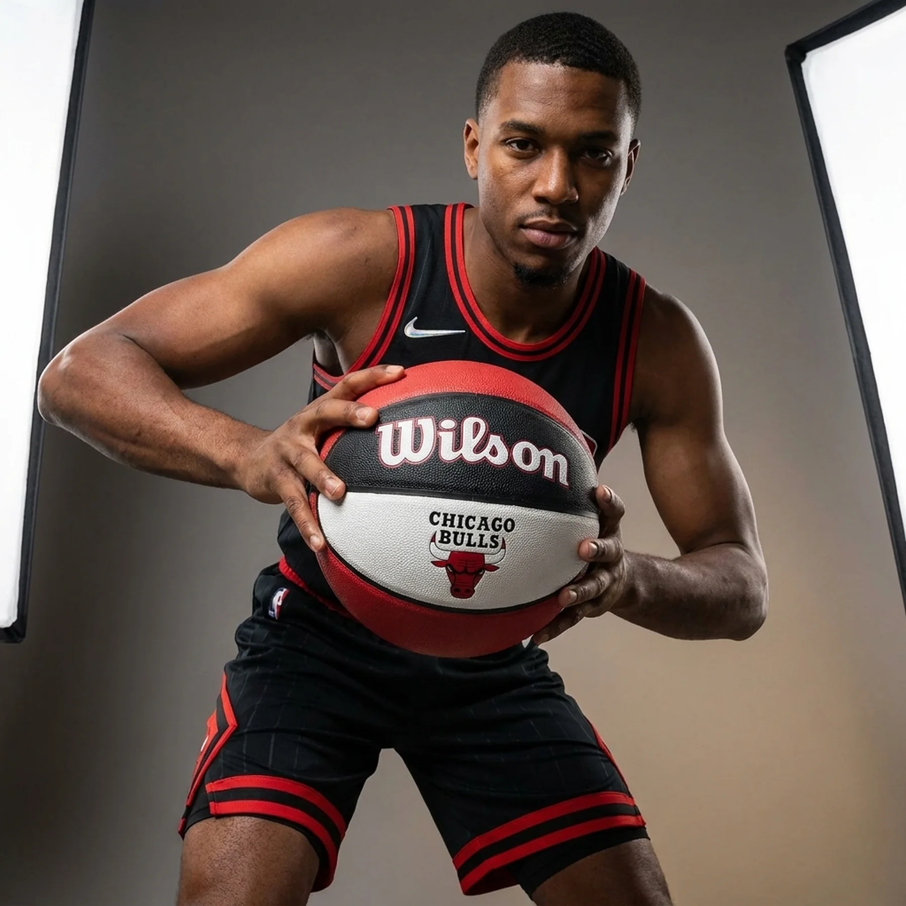 Баскетбольний м'яч Wilson Nba Team Tribute Chi Bulls Size 7 (WTB1300XBCHI)
