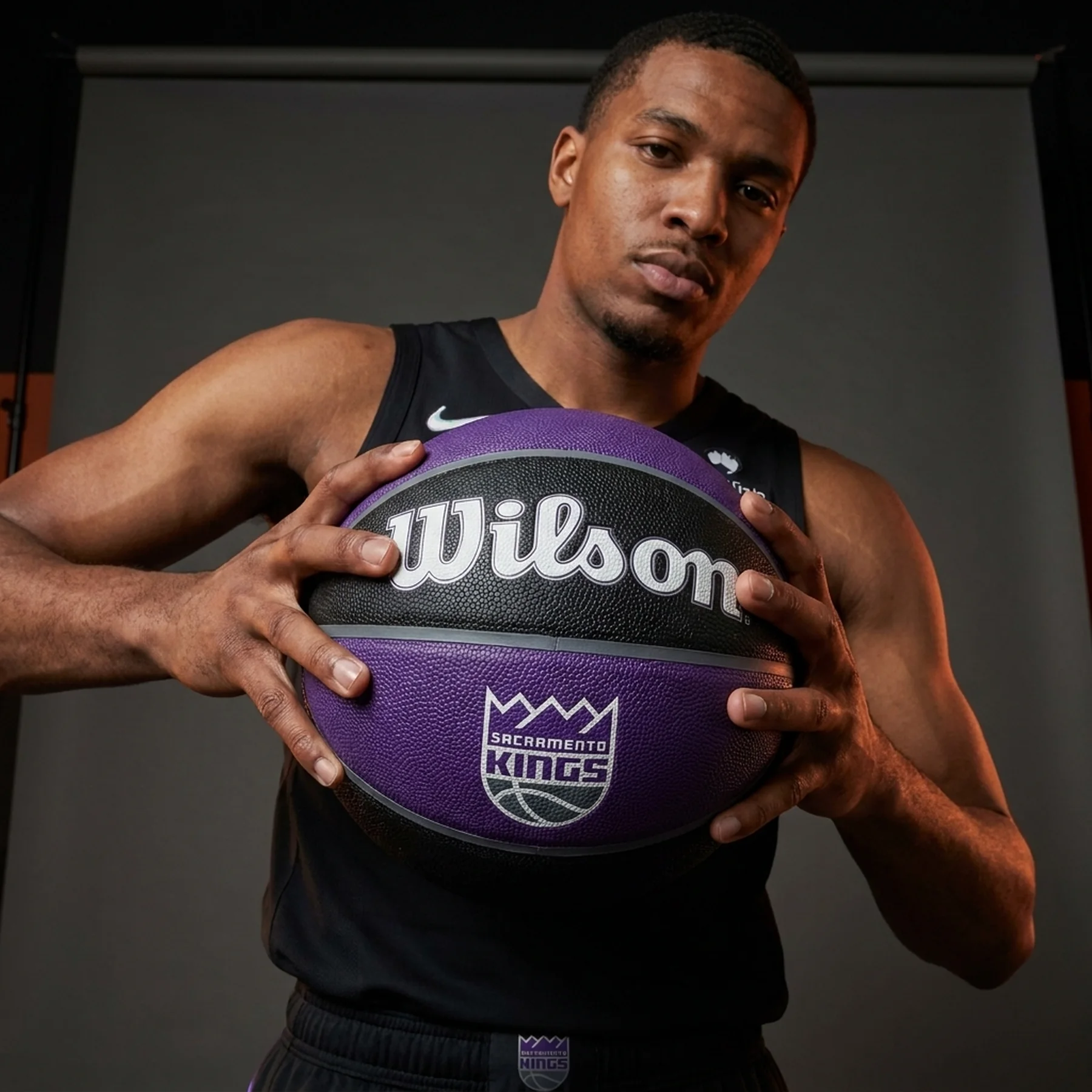 Баскетбольний м'яч Wilson Nba Team Tribute Sac Kings Black/Violet (WTB1300XBSAC)