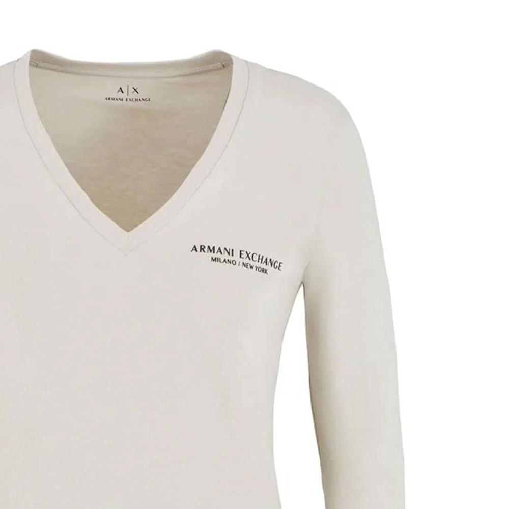 Базовий лонгслів Armani Exchange з логотипом 1159840086