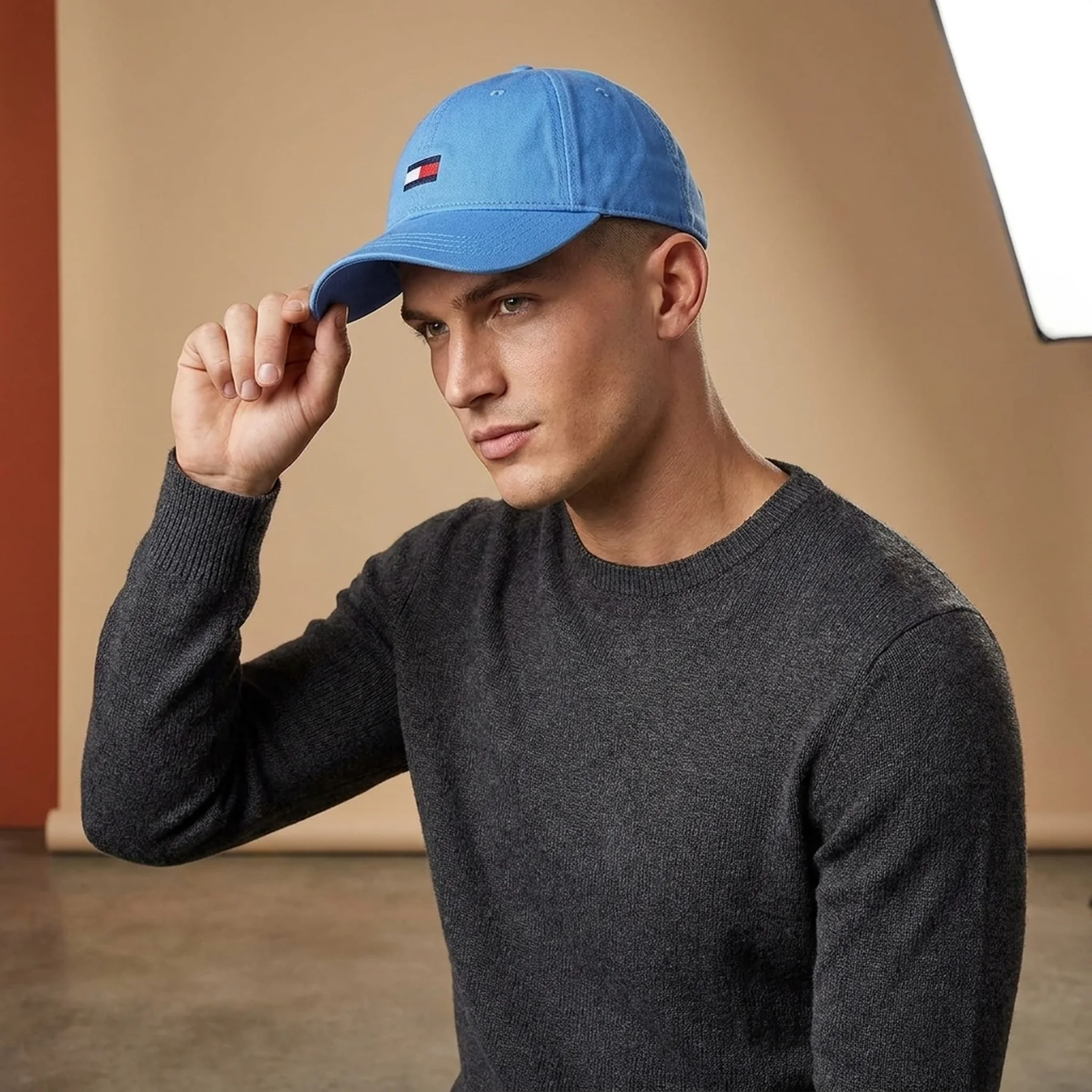 Бейсболка Tommy Hilfiger кепка 1159788680 (Синій, One size)