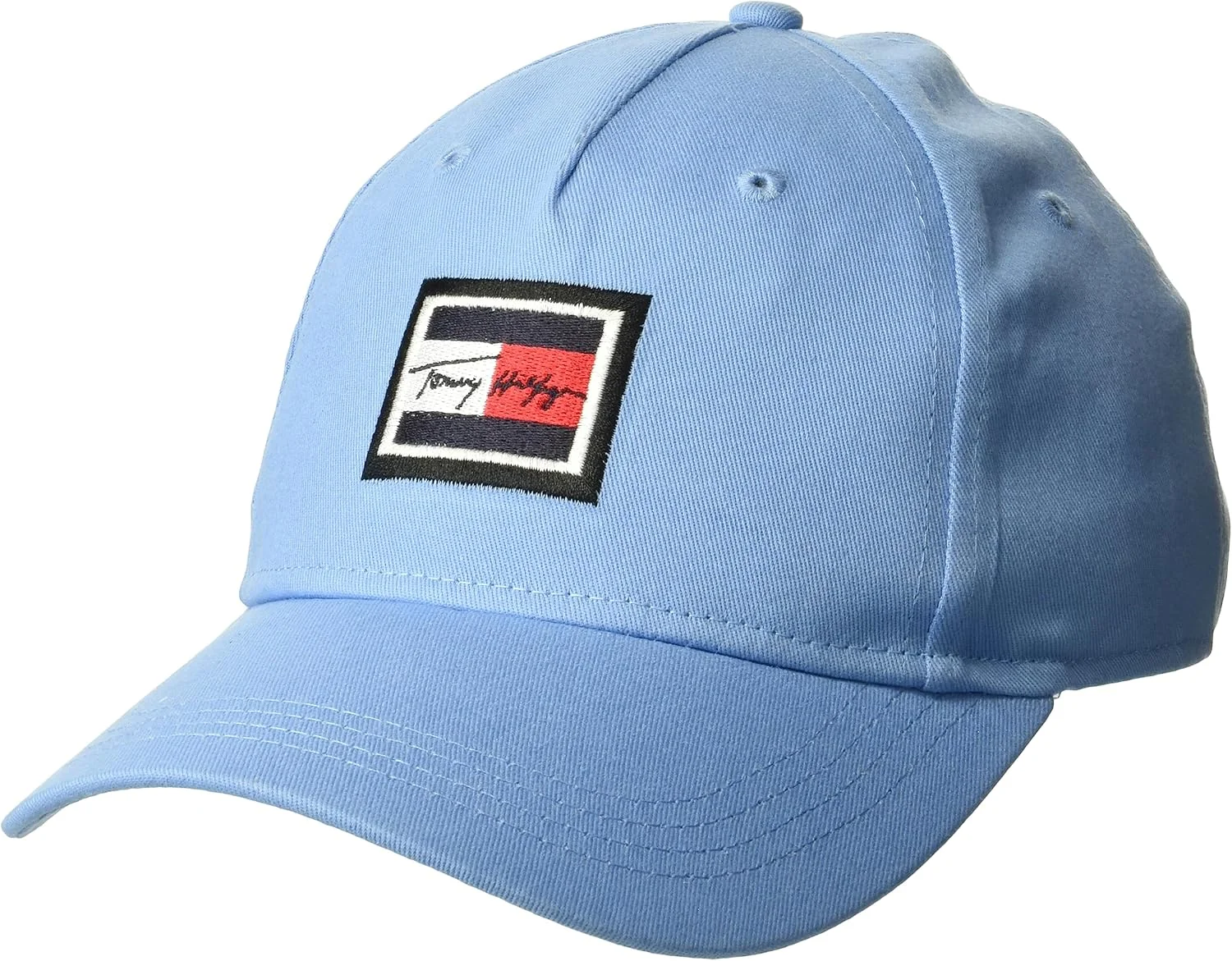 Бейсболка Tommy Hilfiger кепка з вишитим логотипом 1159809696 (Блакитний, One size)