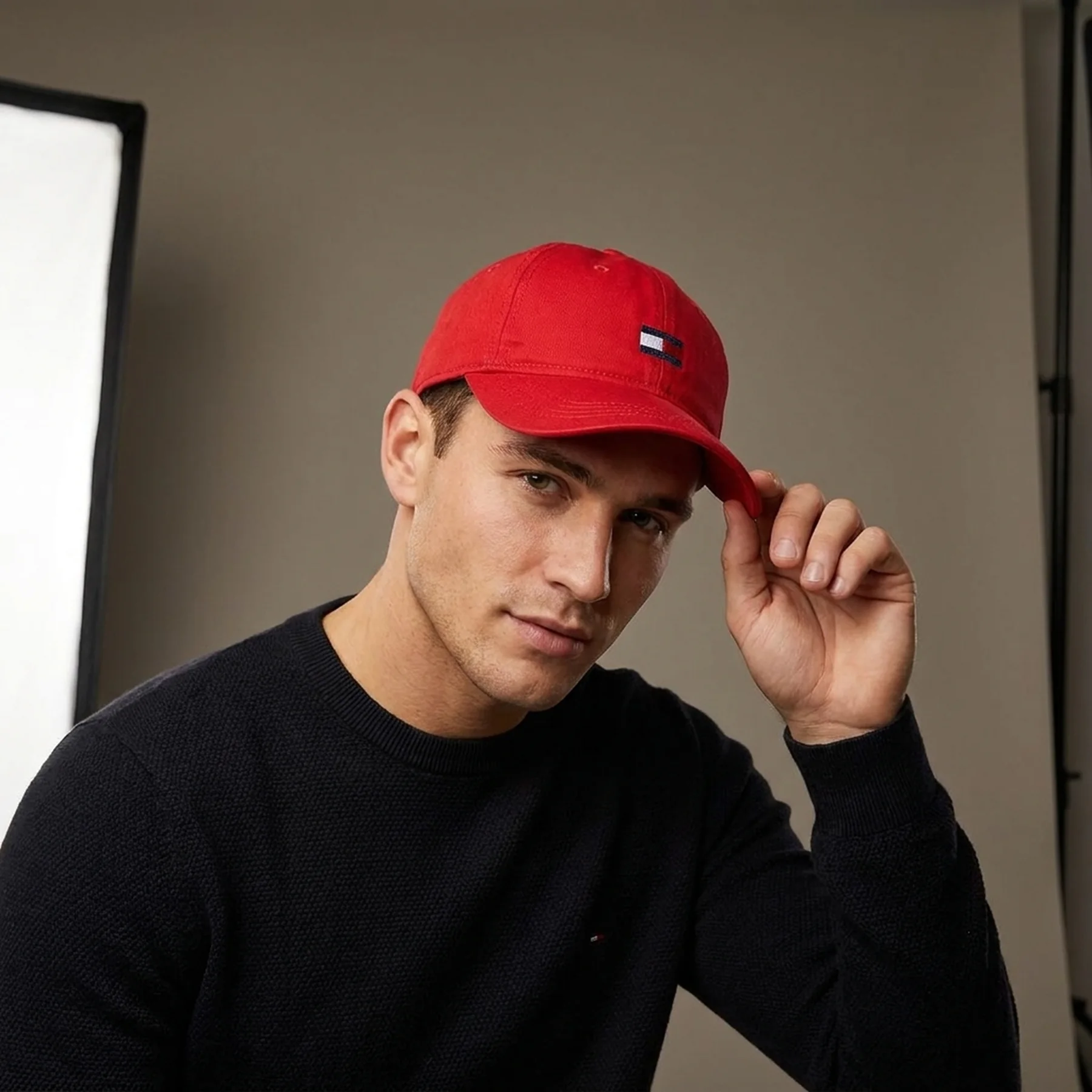 Бейсболка Tommy Hilfiger кепка з логотипом 1159787327 (Червоний, One size)