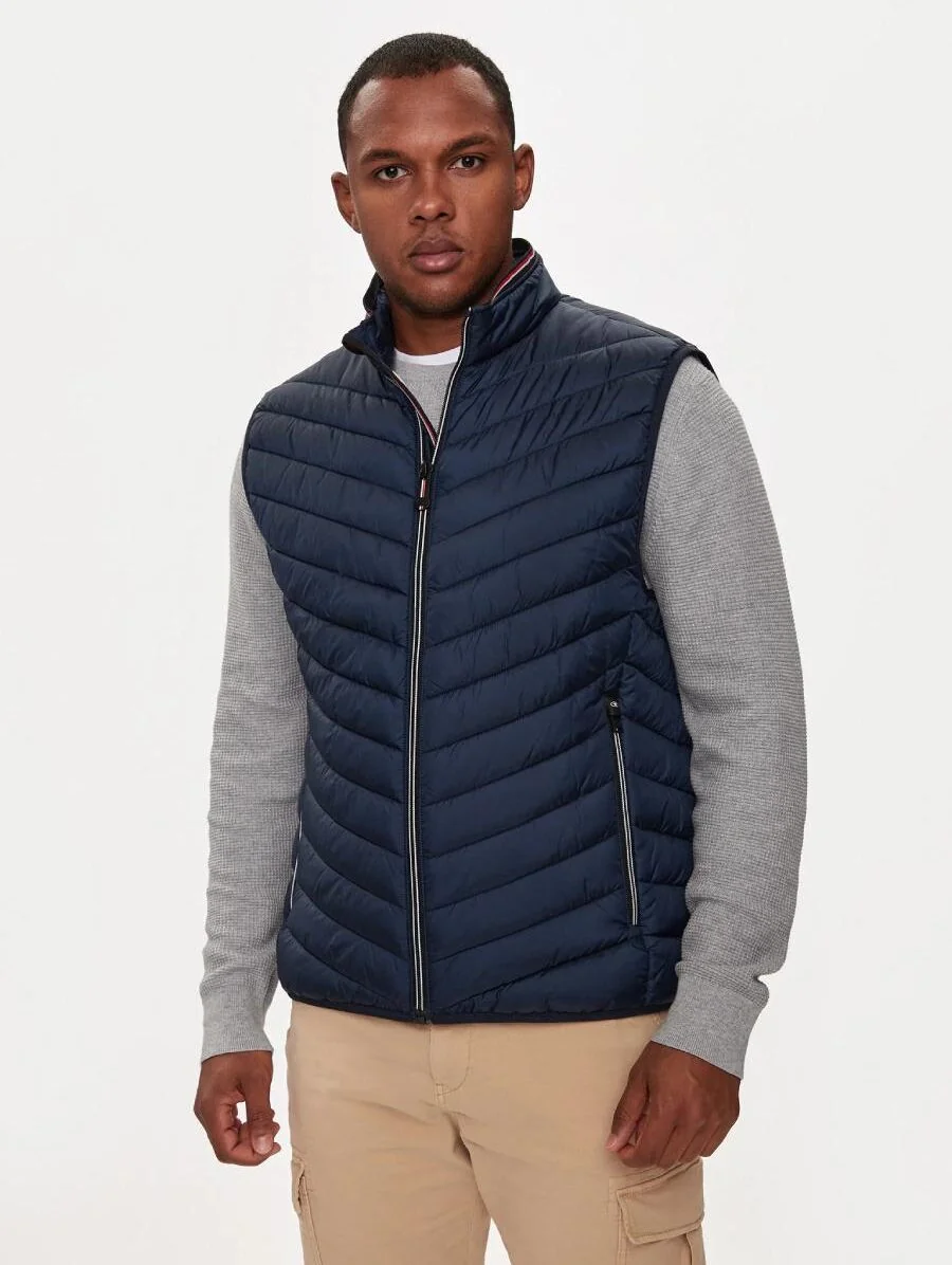 Безрукавка Leichte Weste 1041310-10668 Tom Tailor XXL Темно-синій