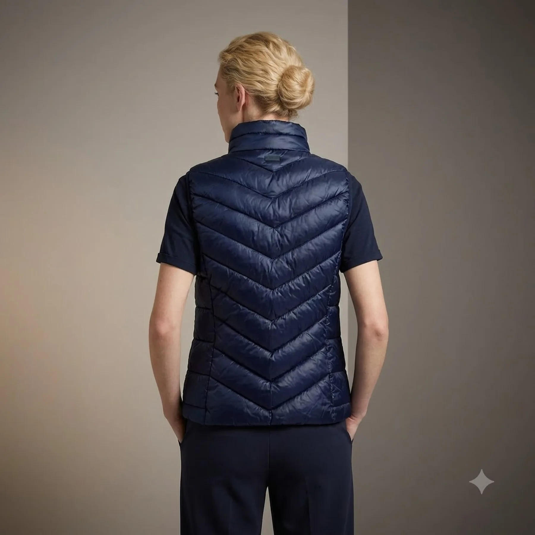 Безрукавка LIGHT WEIGHT VEST 1041486-10668 Tom Tailor L Темно-синій