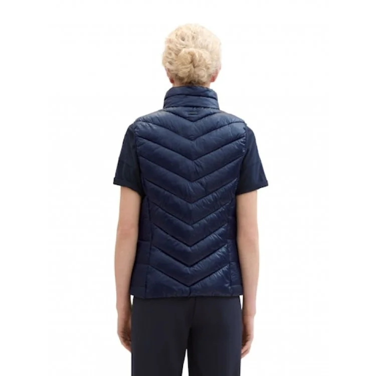 Безрукавка LIGHT WEIGHT VEST 1041486-10668 Tom Tailor L Темно-синій