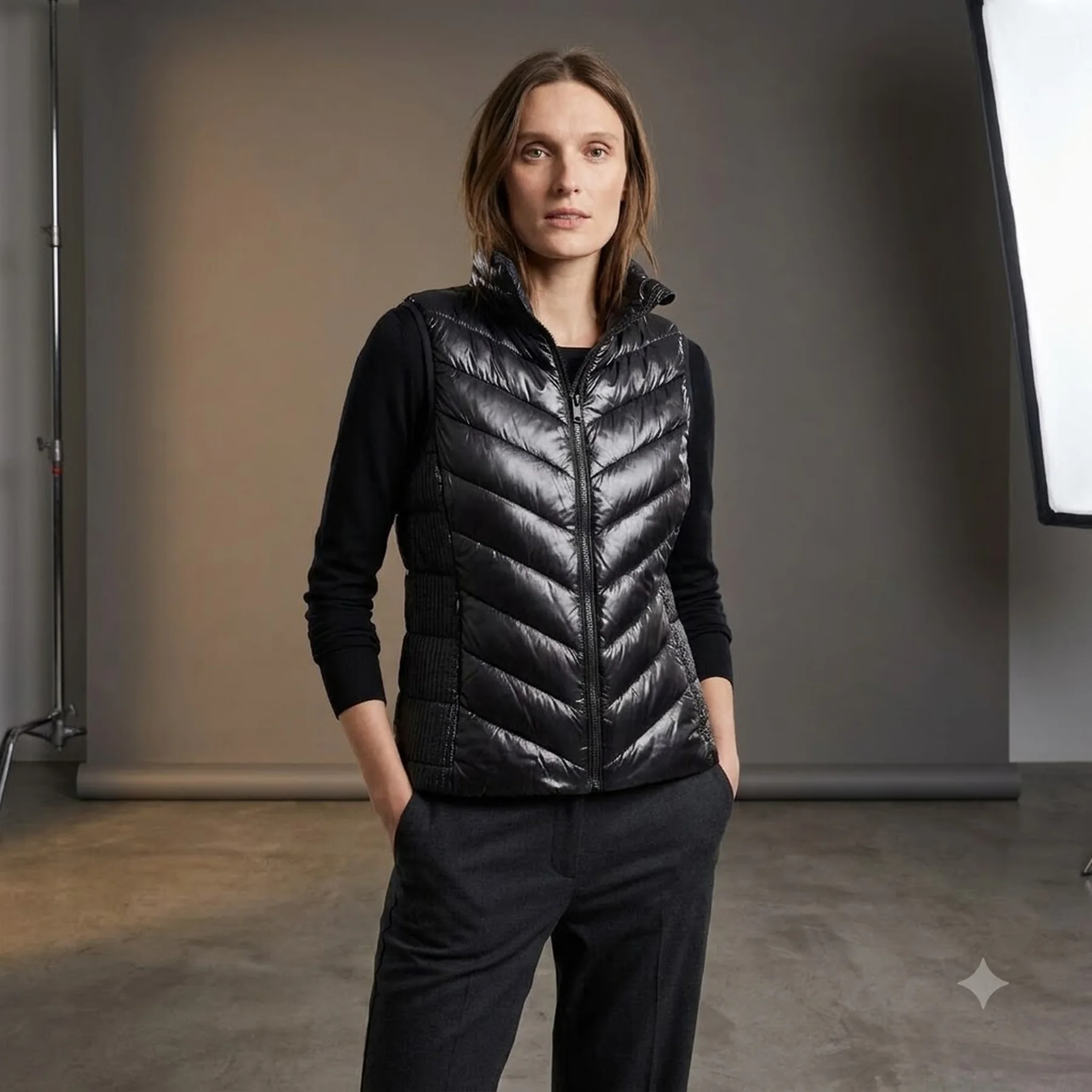 Безрукавка LIGHT WEIGHT VEST 1041486-14482 Tom Tailor L Чорний