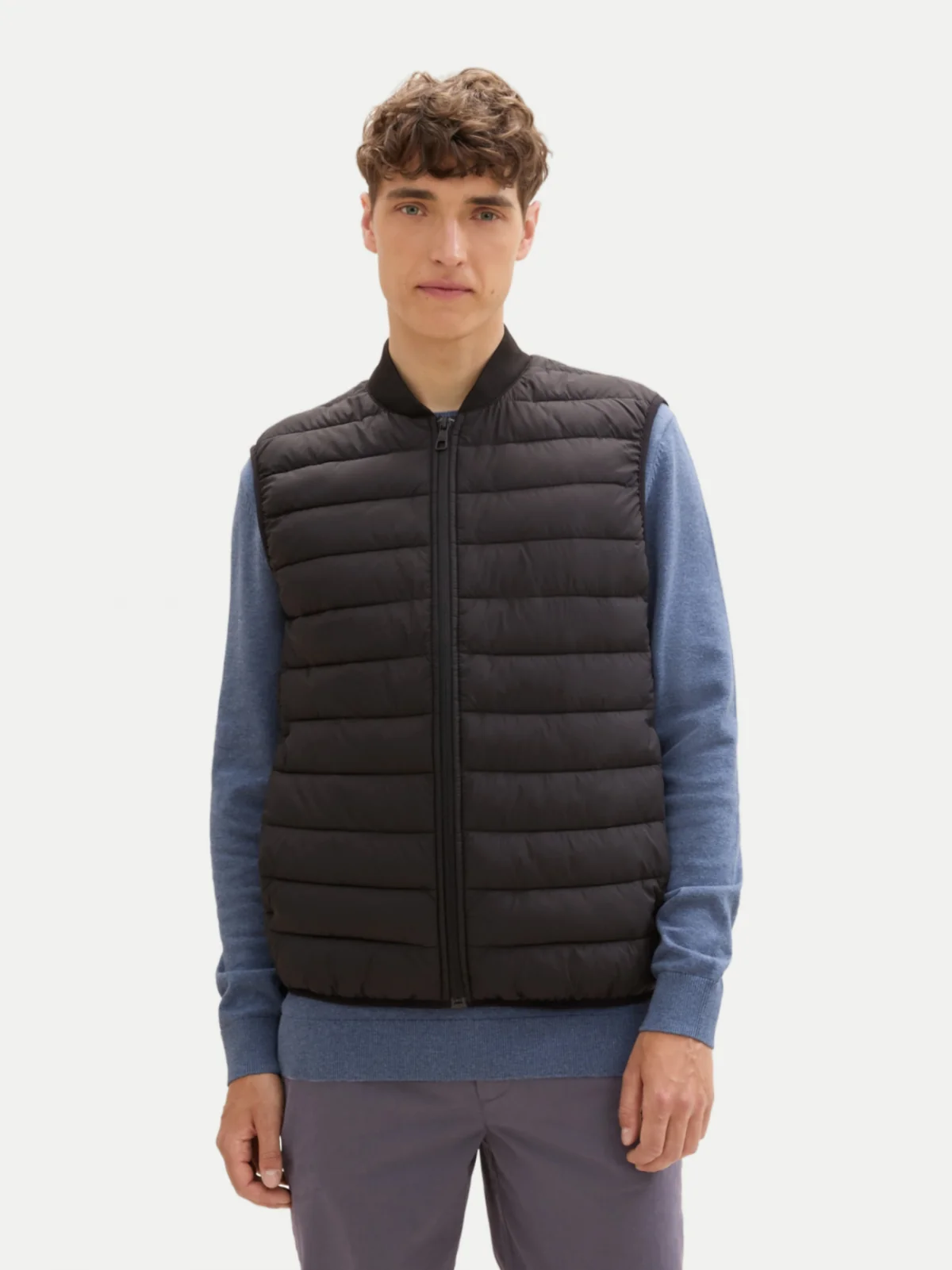 Безрукавка LIGHT WEIGHT VEST 1042139-29999 Tom Tailor XXL Чорний