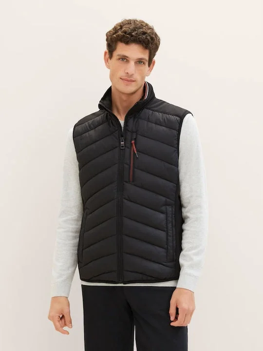 Безрукавка Men's Sleeveless Jacket 1038904-29999 Tom Tailor M Чорний