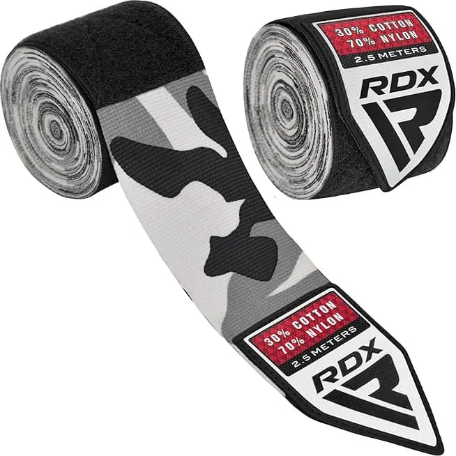 Бинти RDX HAND WRAPS червоний, чорний, синій 4,5 м (HWC-RBU+)