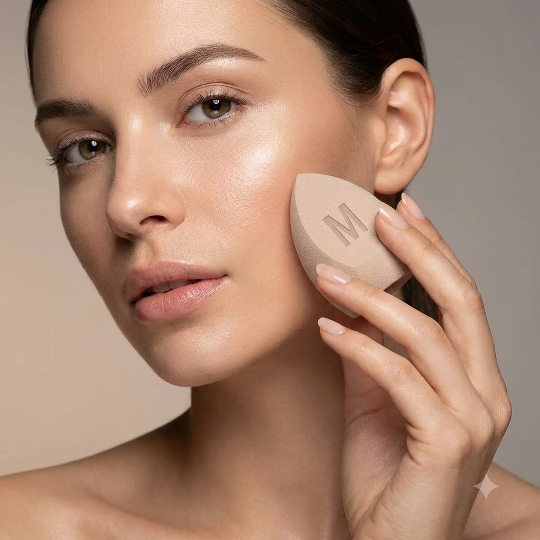 Блендер для нанесения тональных средств MESAUDA Make-up Blender