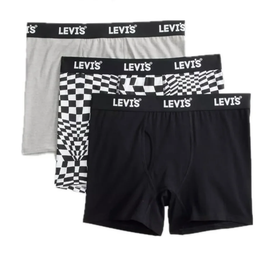 Боксери Levis Boxer Briefs Black/white