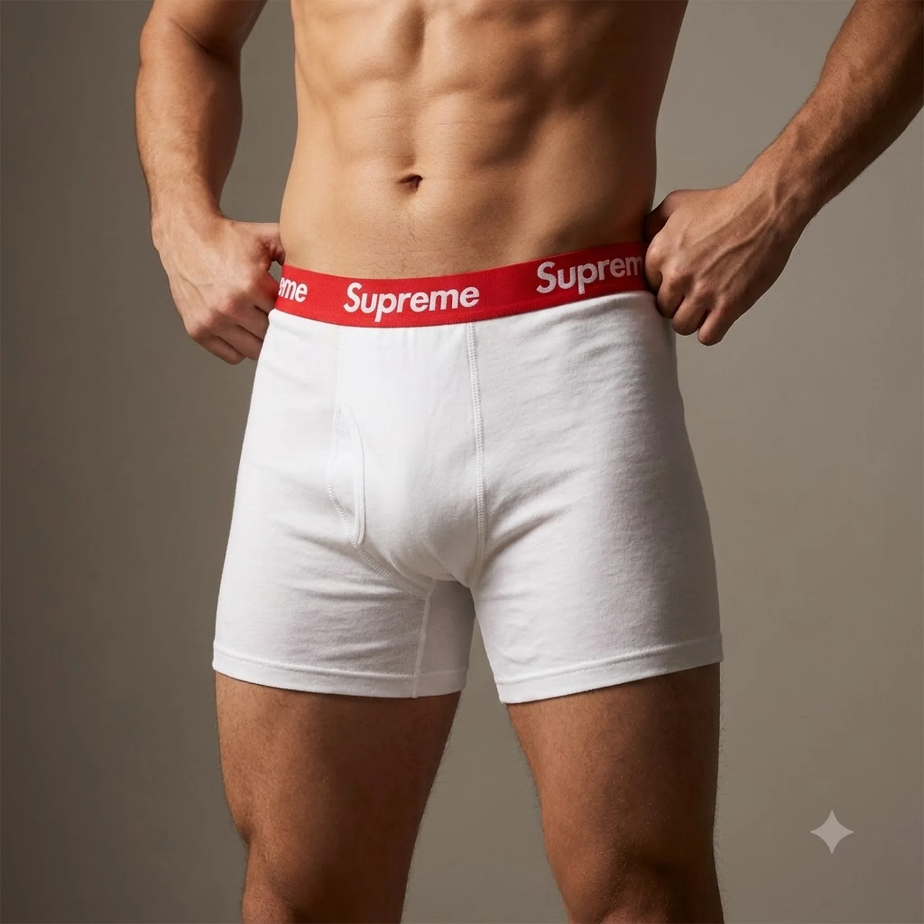 Боксери Hanes Boxer Briefs White